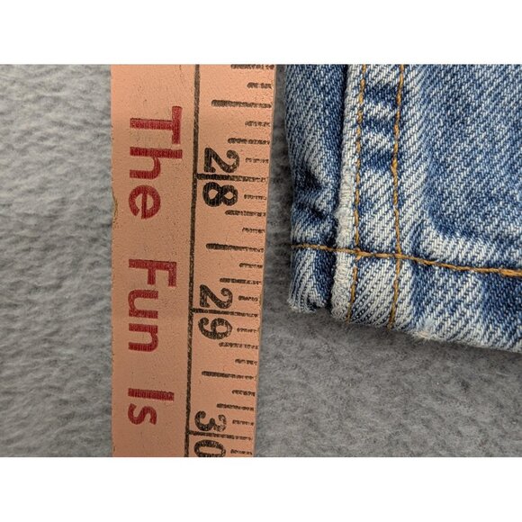 Vintage Levi's 550 Jeans Womens 10 Short Blue Relaxed Fit Tapered Leg Denim Y2K - Picture 8 of 15